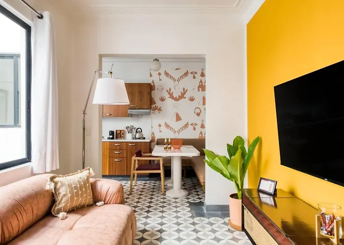 Juarez Design Single - Charming 1 Bd Apartment With Balcony In Mexico City