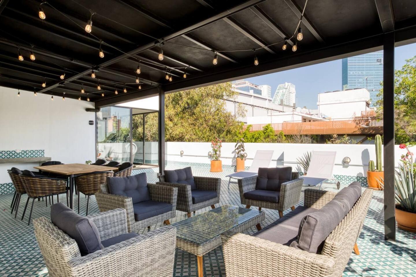 Juarez Design Single - Charming 1 Bd With Balcony In Appartement Mexico-stad